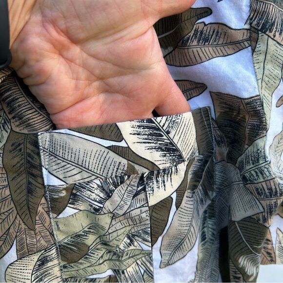 Vintage Counterparts button down collared blouse short sleeve size 12 - Picture 5 of 6